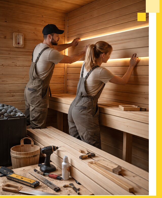 Дизайн саун и бань под ключ с индивидуальным проектом в Борисоглебске