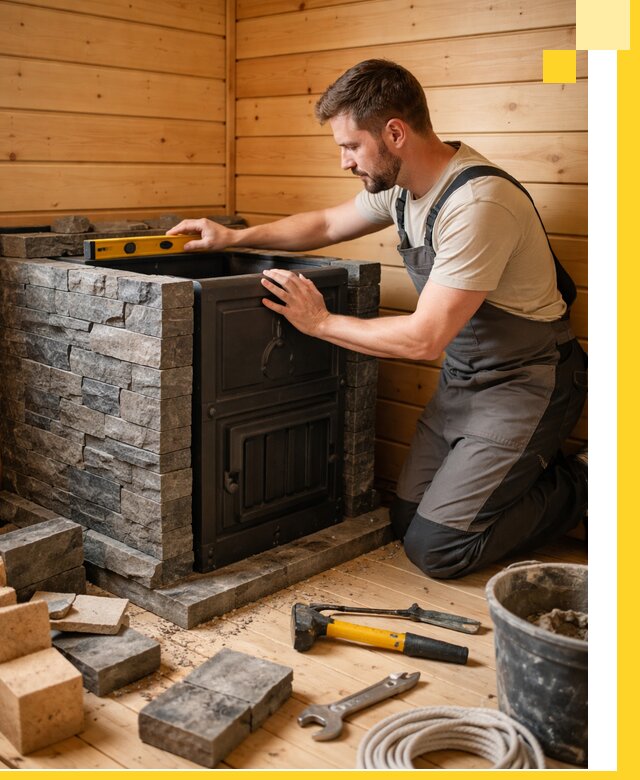 Производство и установка печей для саун под ключ в Борисоглебске