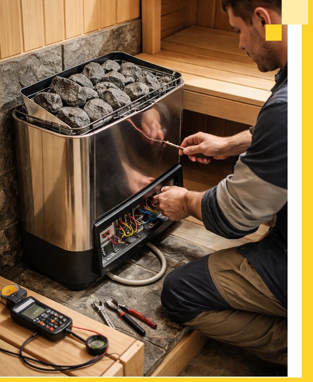 Продажа и установка электрокаменок для саун в Борисоглебске