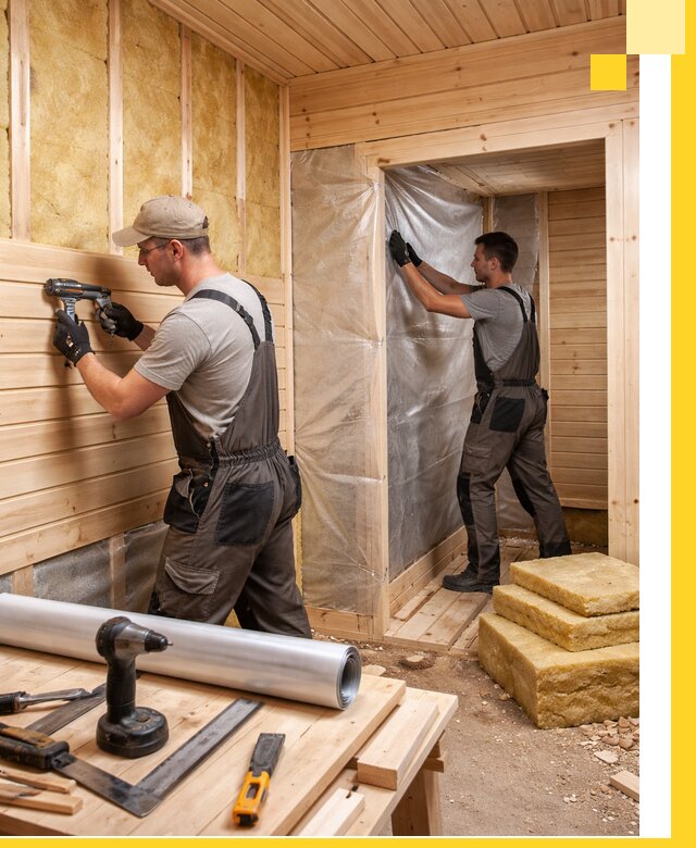 Бани под ключ в Борисоглебске с проектом и полным монтажом