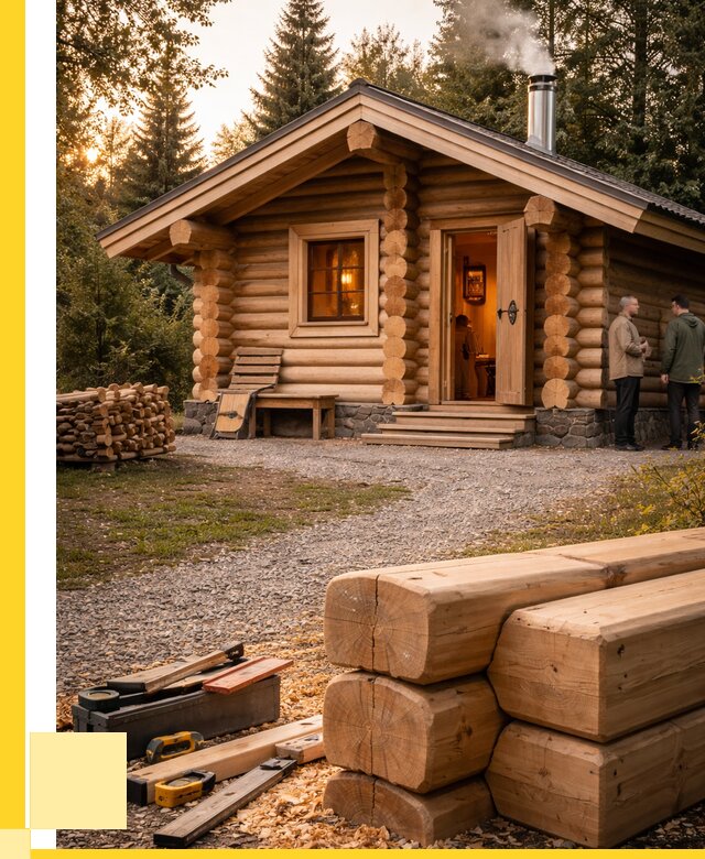 Строительство бань и комплексов в Борисоглебске от 468180 р.| ЭриданБрс