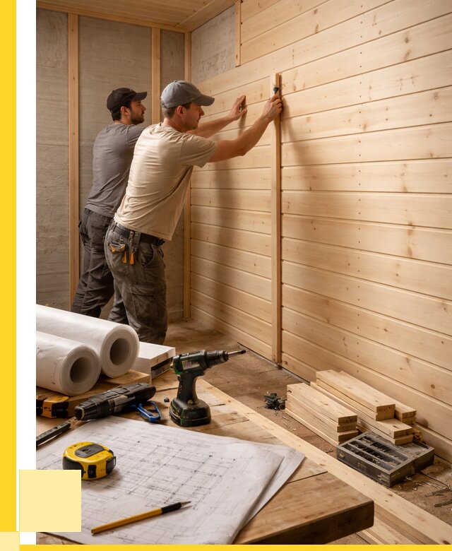 Обшивка бани вагонкой в Борисоглебске от 1248 р., ЭриданБрс