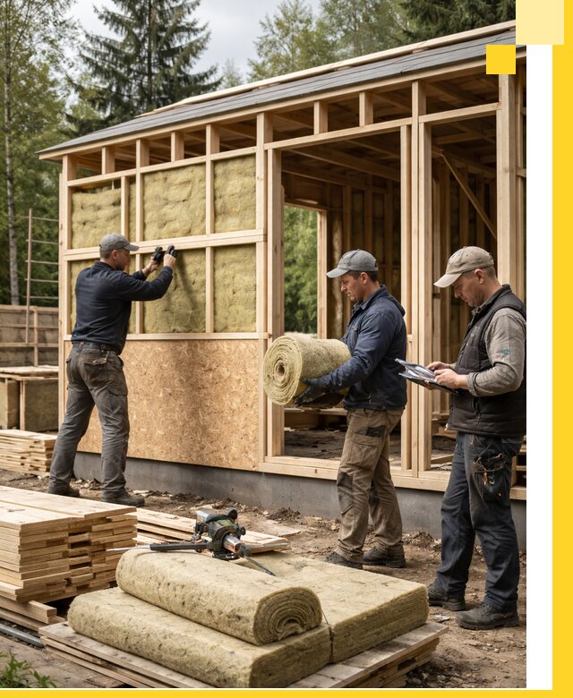 Проектирование и строительство каркасных бань в Борисоглебске под ключ