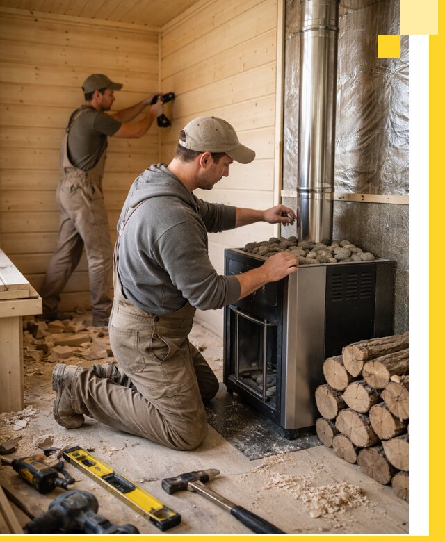 Строительство деревянных бань под ключ в Борисоглебске проекты и монтаж