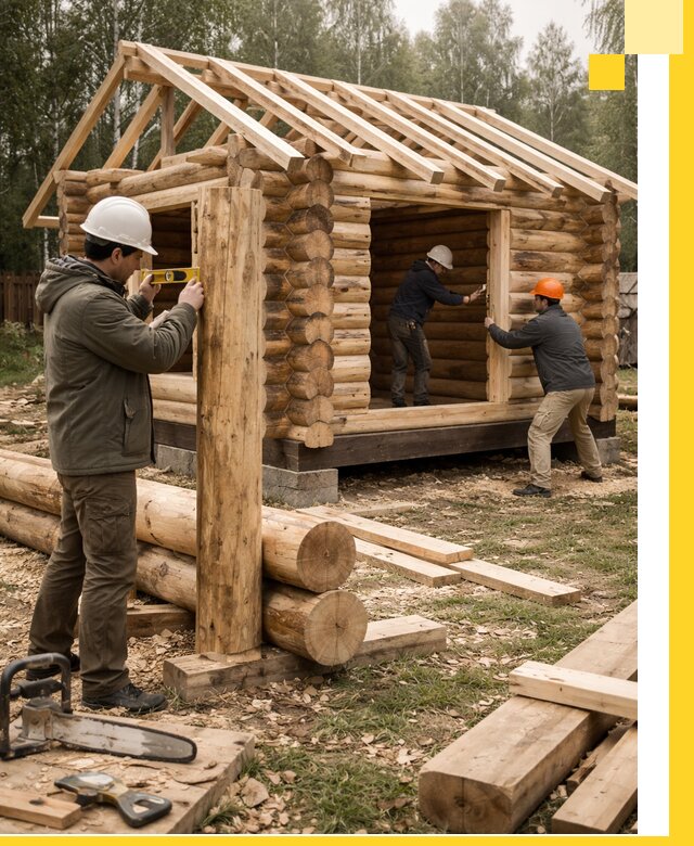 Строительство бань для дачи под ключ в Борисоглебске с доставкой и монтажом