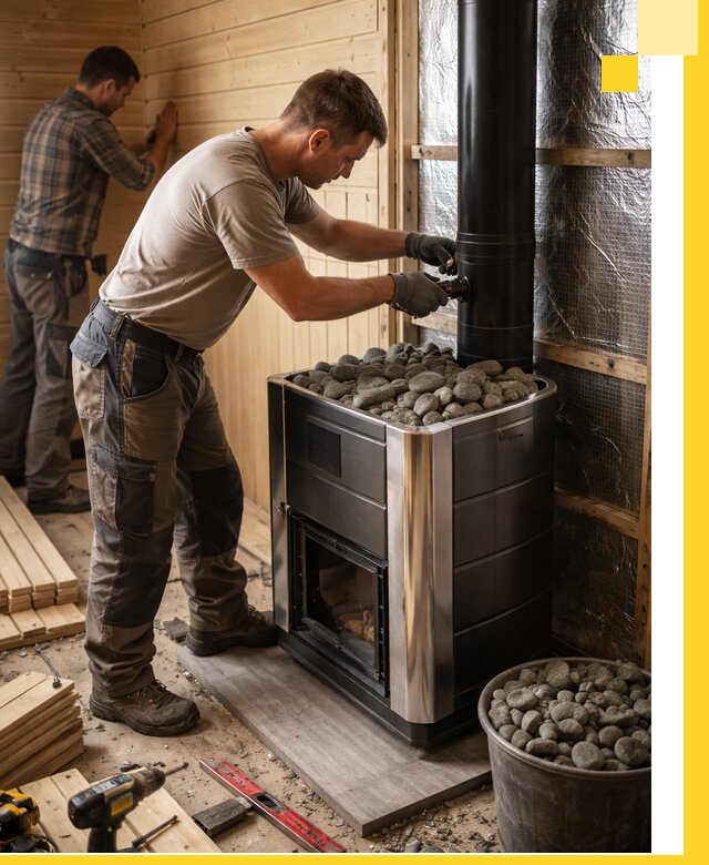 Проектирование и строительство парилок для бани в Борисоглебске под ключ