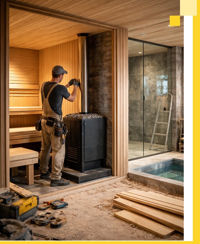 Полное строительство банных комплексов под ключ в Борисоглебске