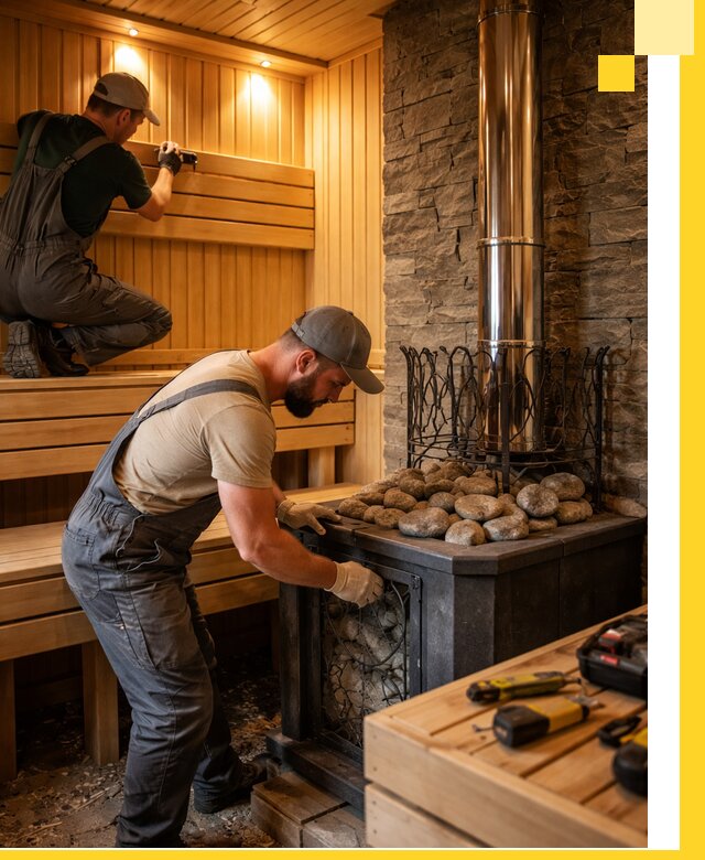 Комплексный дизайн бань, саун и зон отдыха в Борисоглебске