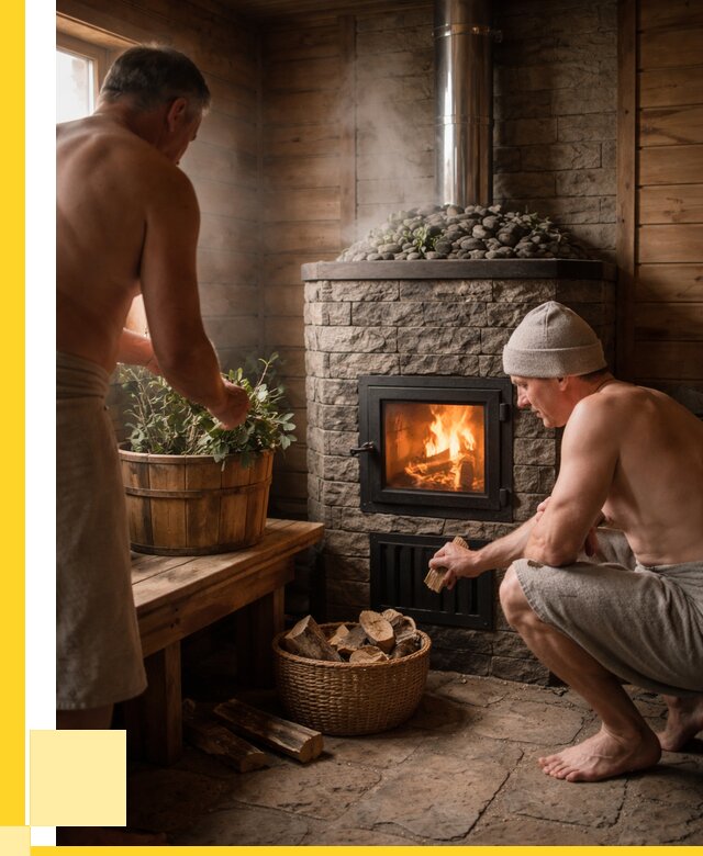 Банные печи под ключ в Борисоглебске от 46818 р. | ЭриданБрс кирпичная