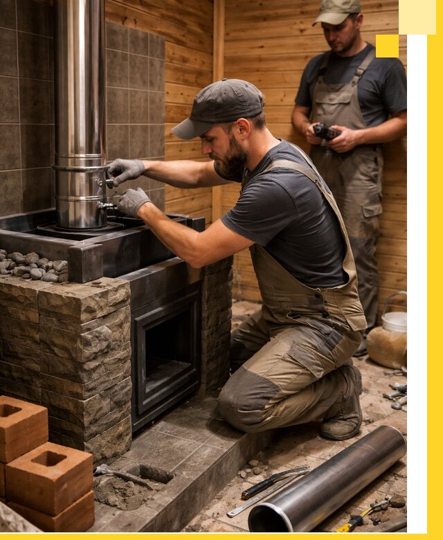 Изготовление и установка банных печей под ключ в Борисоглебске