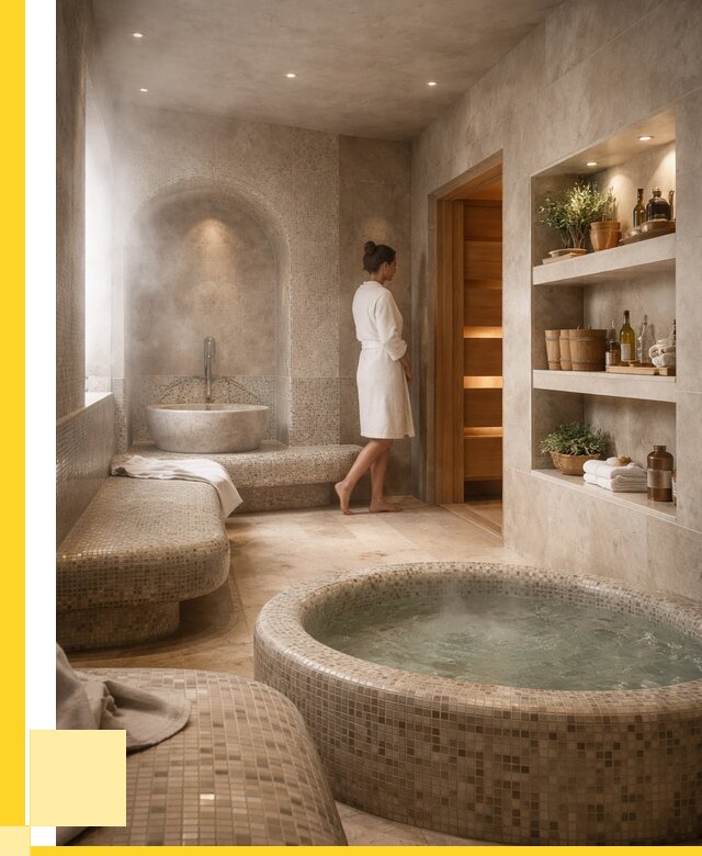 Строительство бани с хамамом в Борисоглебске от 780300 р. | ЭриданБрс