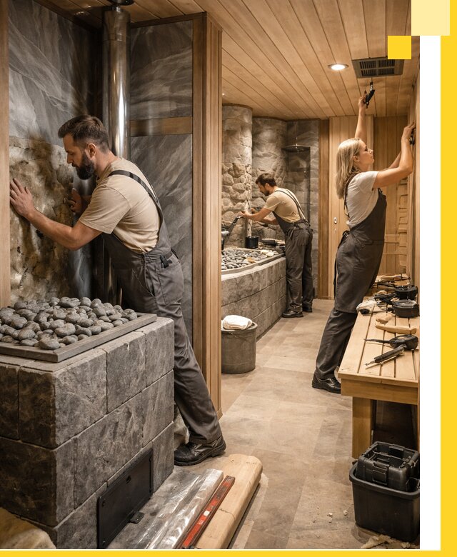 Строительство бань и SPA процедур в Борисоглебске под ключ и отделкой