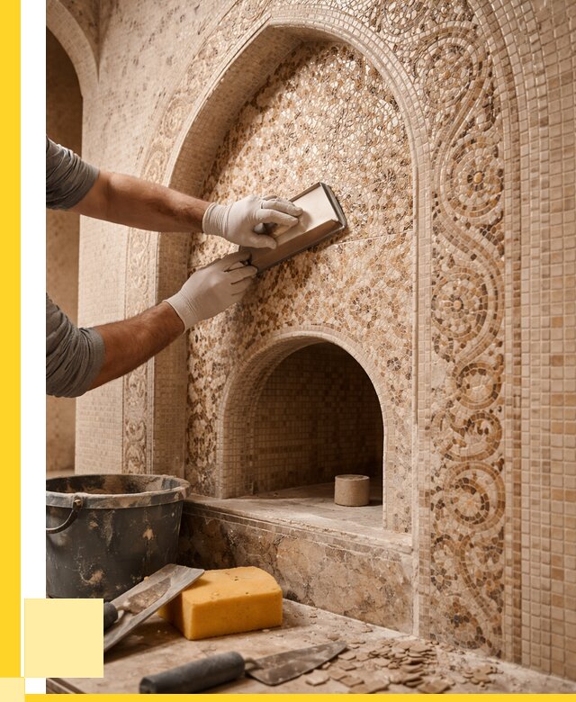 Мозаика для хамама в Борисоглебске под ключ от 5202 р. | ЭриданБрс